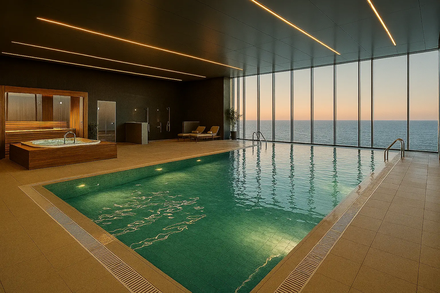 استخر هتل بزرگ خورشید